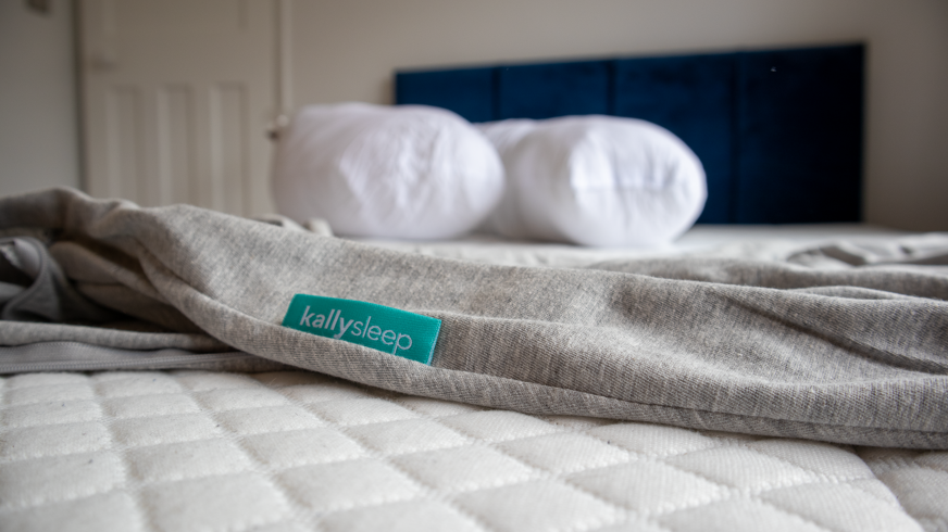 Kally Body Pillow cover tag up close